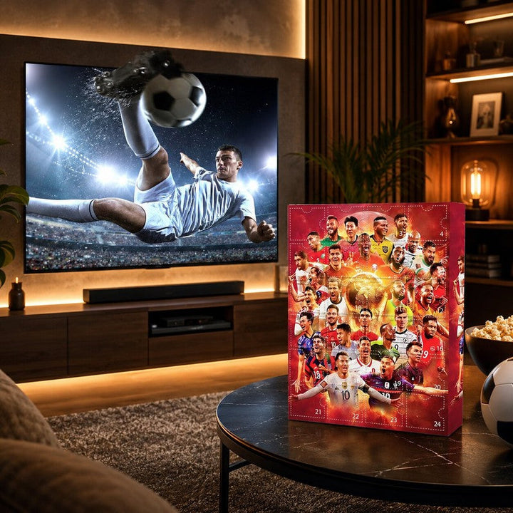 Soccer Advent Calendar – Box with 24 Doors