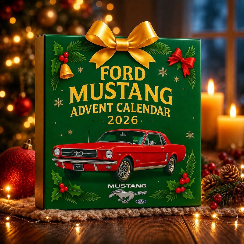 Ford Mustang Advent Calendar 2026