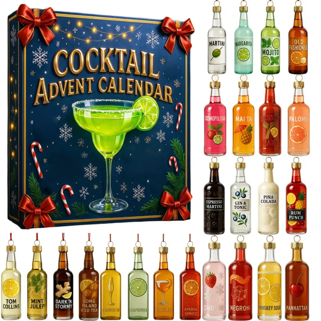 CocktailTime™ Advent Calendar – 24 Iconic Cocktails