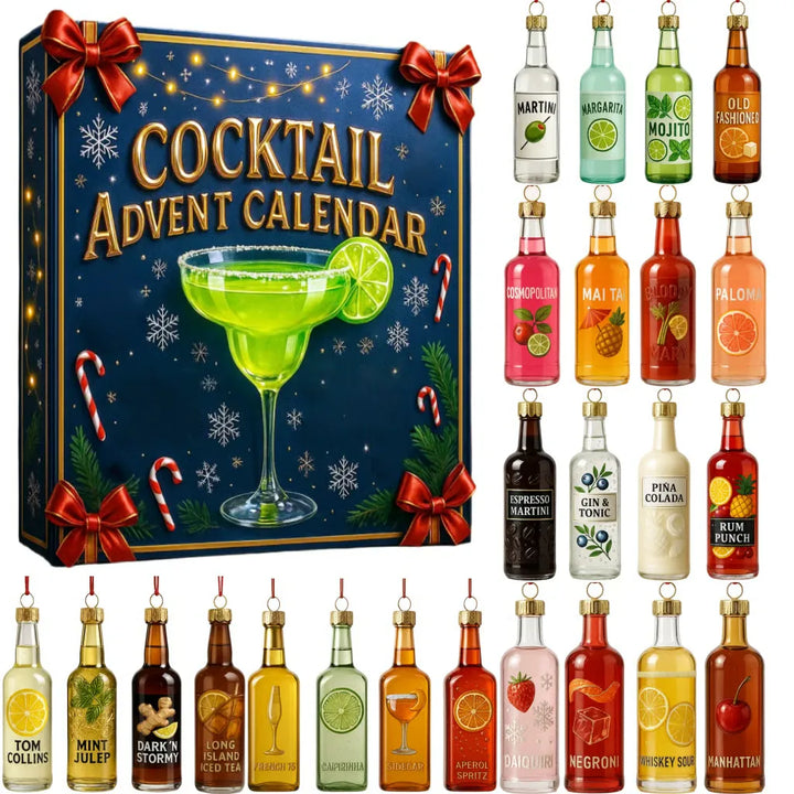 CocktailTime™ Advent Calendar – 24 Iconic Cocktails