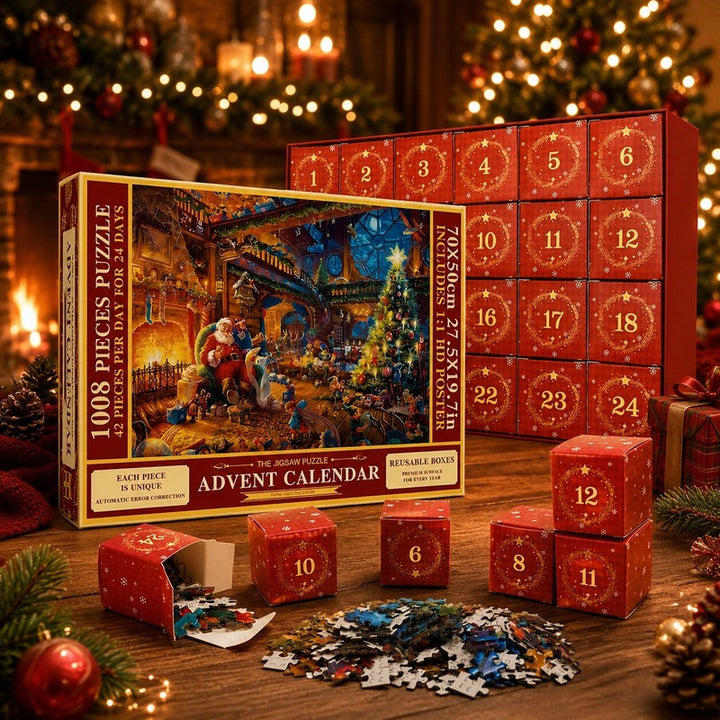 Christmas Puzzle Advent Calendar – 1008 Pieces