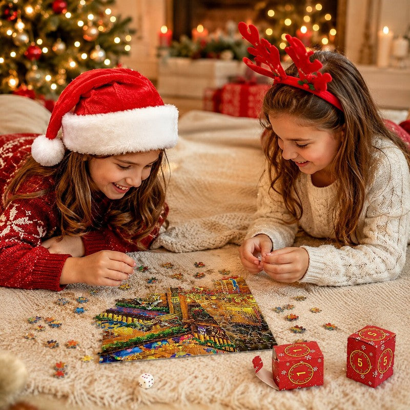 Christmas Puzzle Advent Calendar – 1008 Pieces