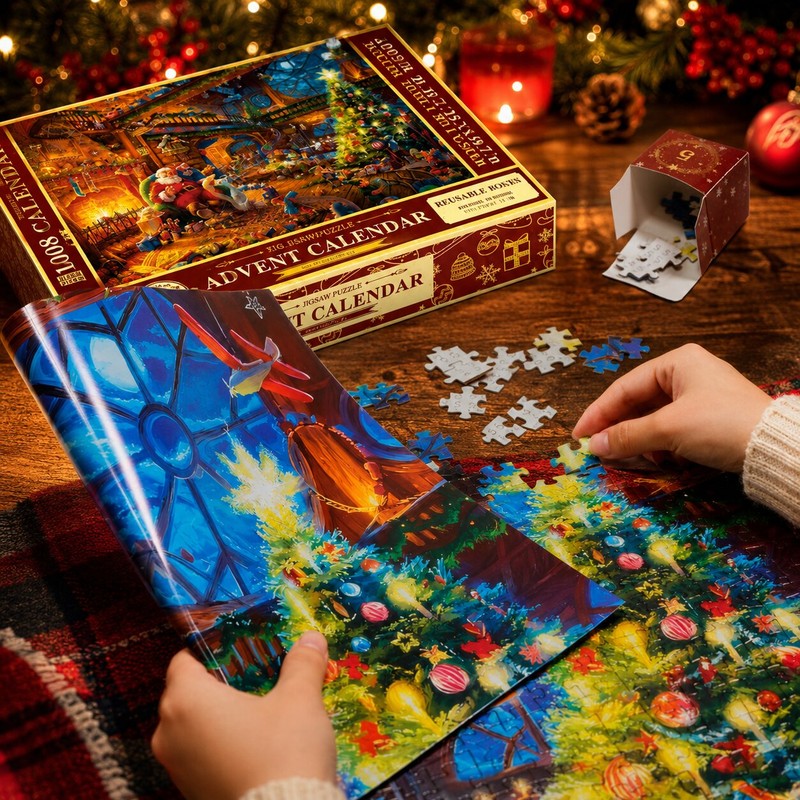 Christmas Puzzle Advent Calendar – 1008 Pieces