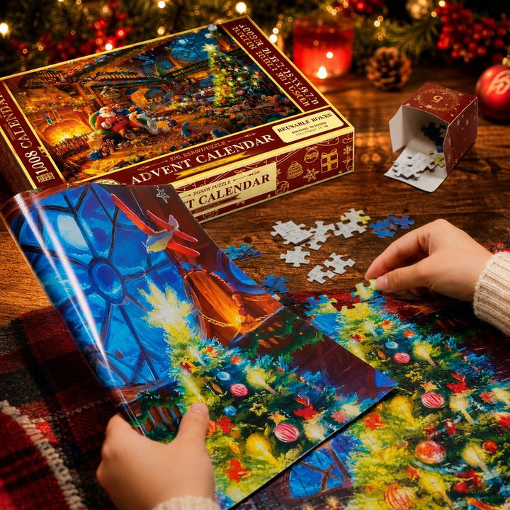 Christmas Puzzle Advent Calendar – 1008 Pieces