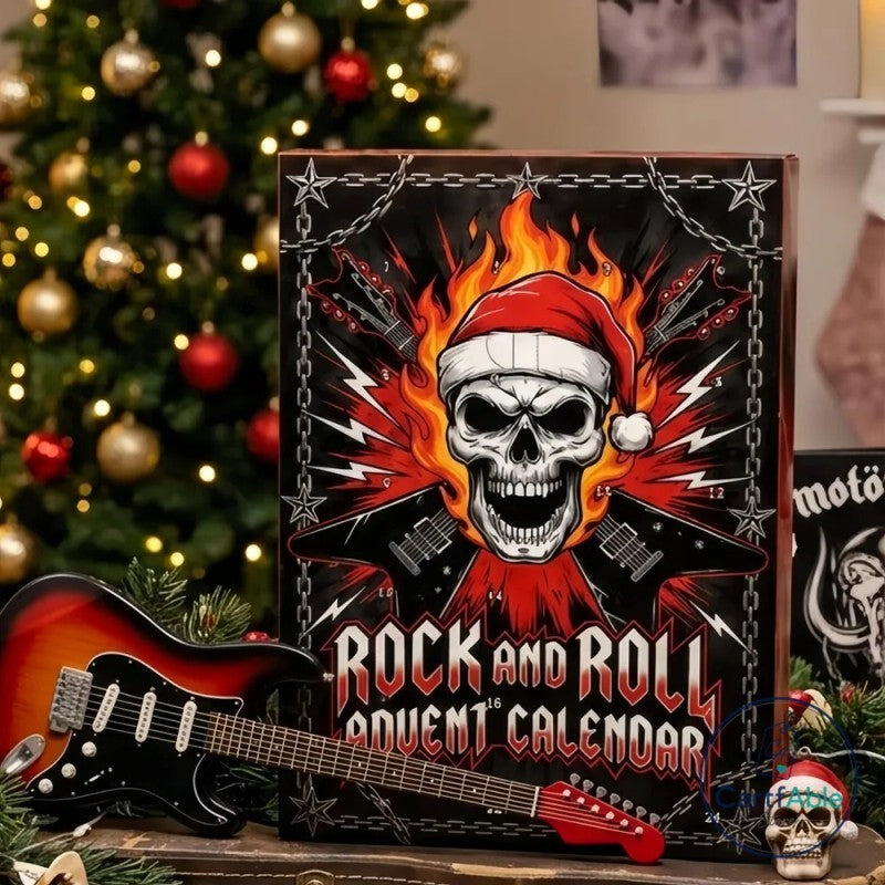 Rock'n'Roll Advent Calendar – 24 Mini Figurines