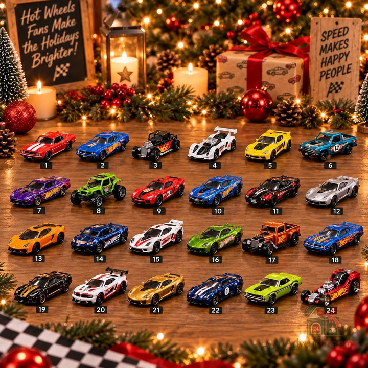 Hot Wheels Advent Calendar 2026 – 24 Miniature Surprises