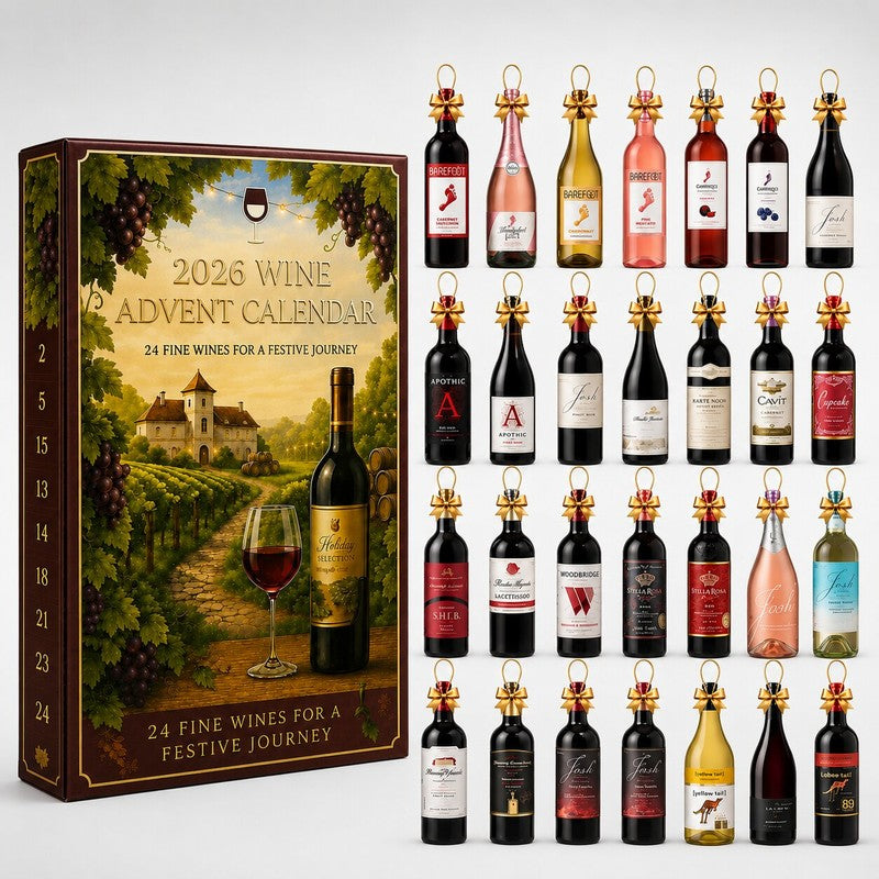 Wine Advent Calendar 2026 – Box with 24 Doors